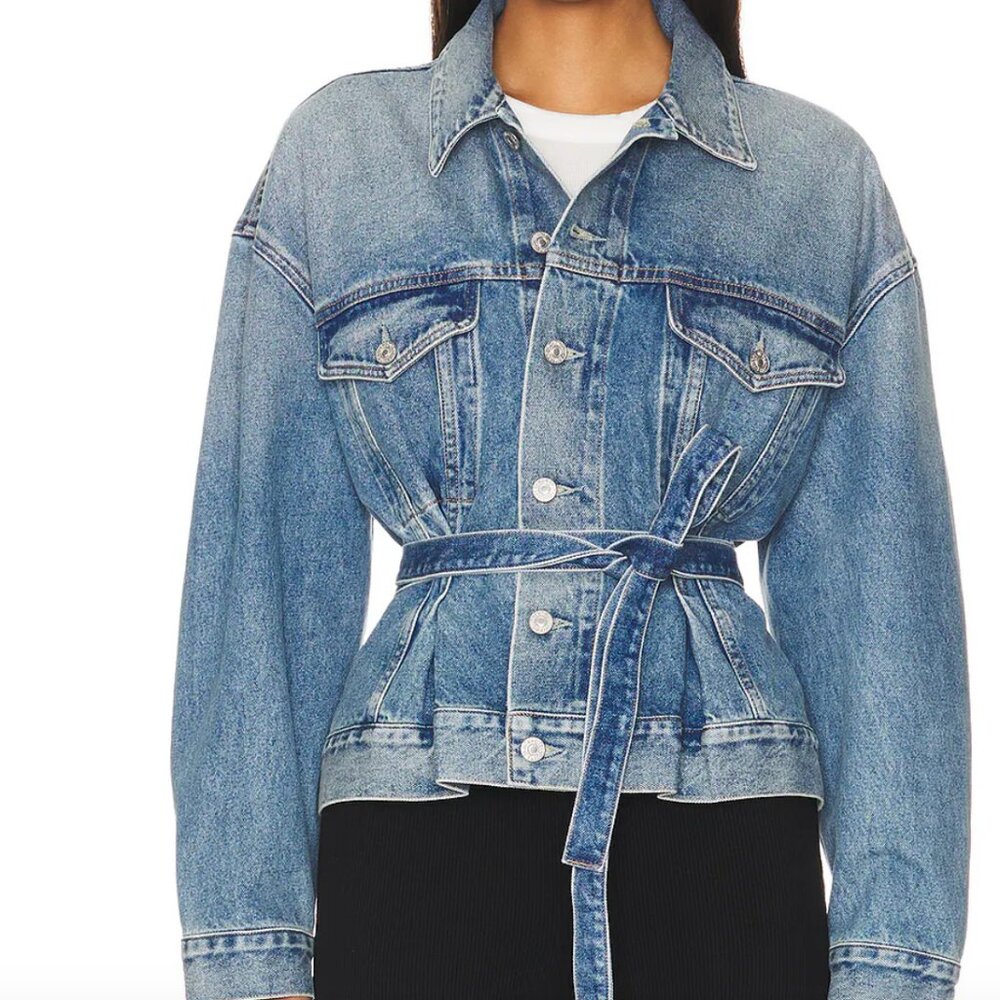 Citizens of Humanity Dolly Belted Jean Jacket Size S